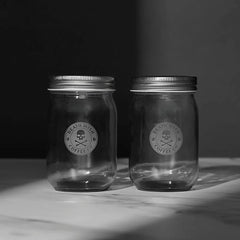 Coal Brew Mason Jar Set
